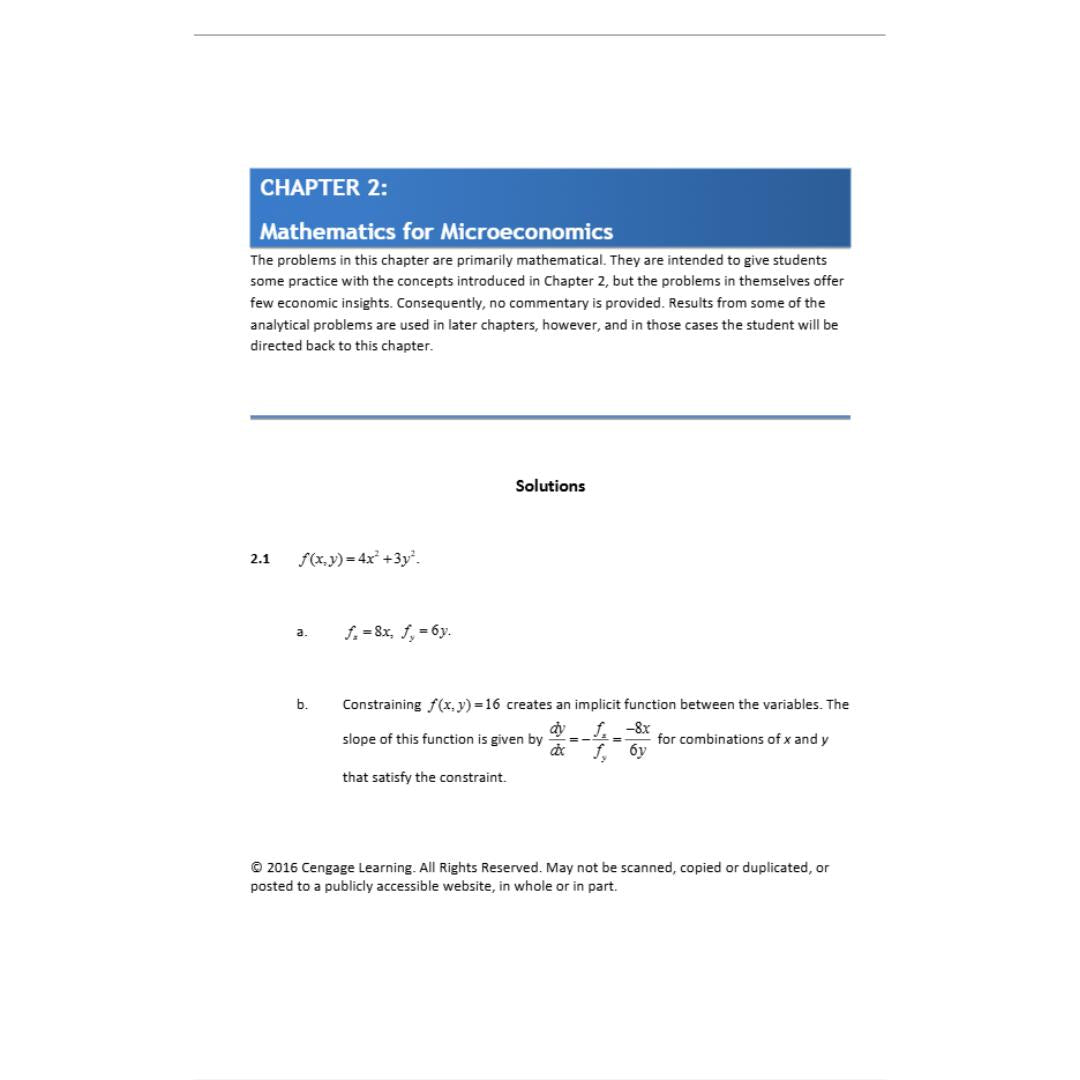 Solution Manual For Microeconomic Theory Basic Principles and Extensions 12th Edition By Nicholson-StudyWithSyasil
