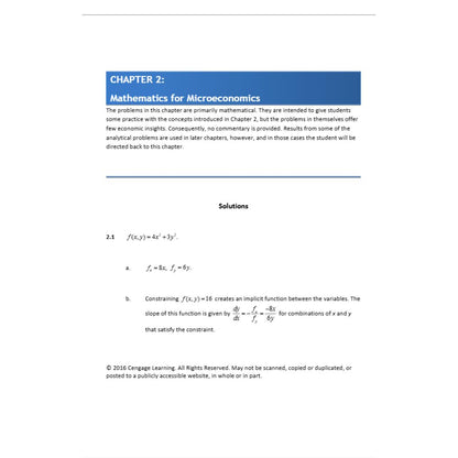 Solution Manual For Microeconomic Theory Basic Principles and Extensions 12th Edition By Nicholson-StudyWithSyasil