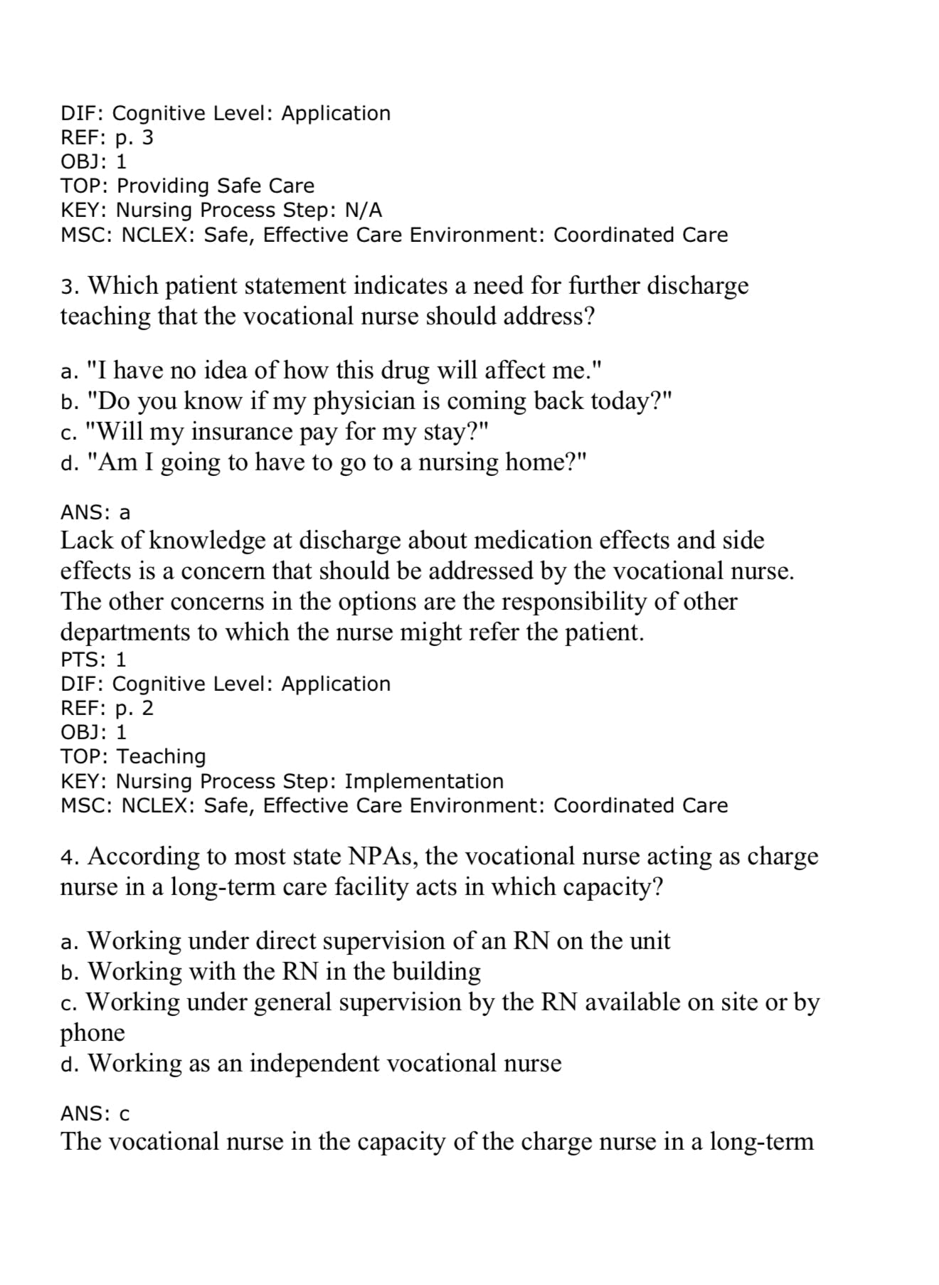 TEST BANK Medical-Surgical Nursing: Concepts and Practice, 5th Edition By Stromberg-StudyWithSyasil