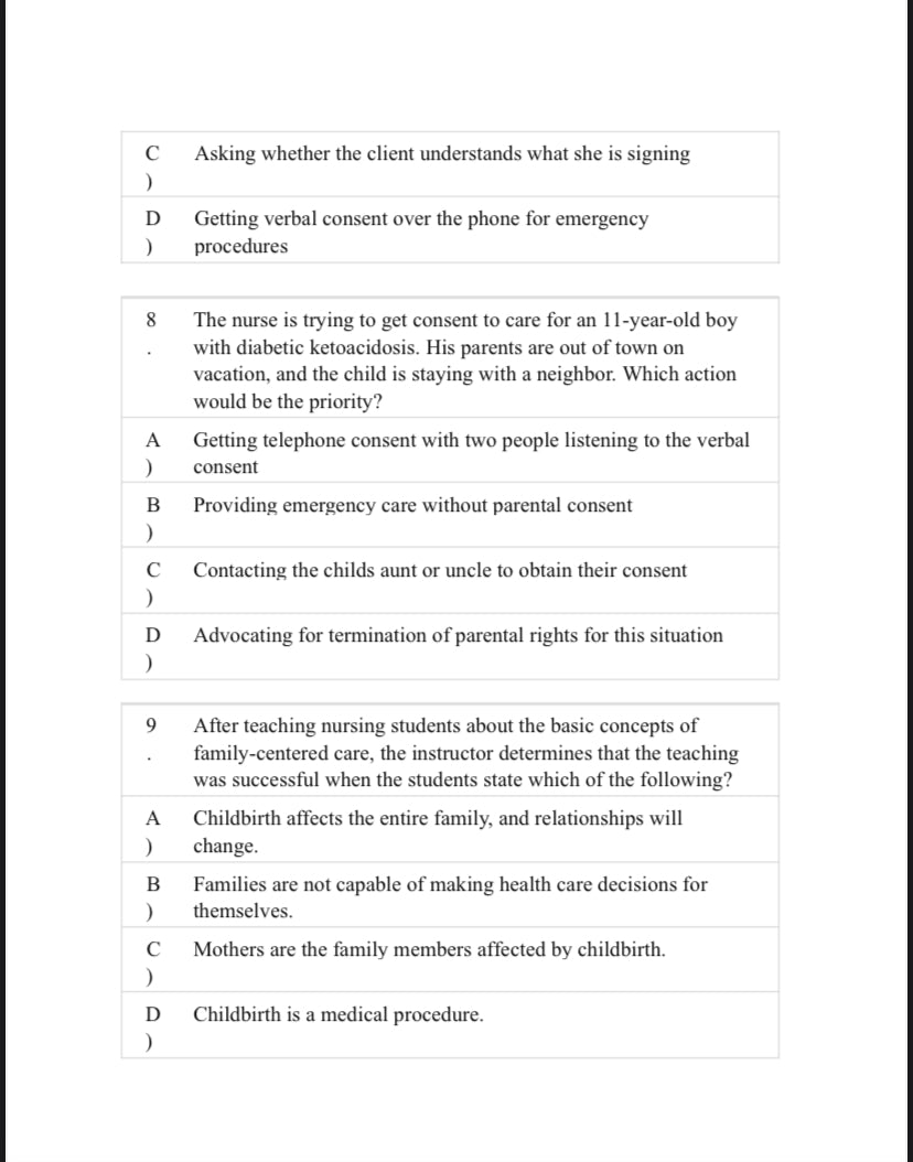 Test Bank Essentials of Maternity, Newborn, and Women’s Health Nursing, 5th Edition by Ricci-StudyWithSyasil