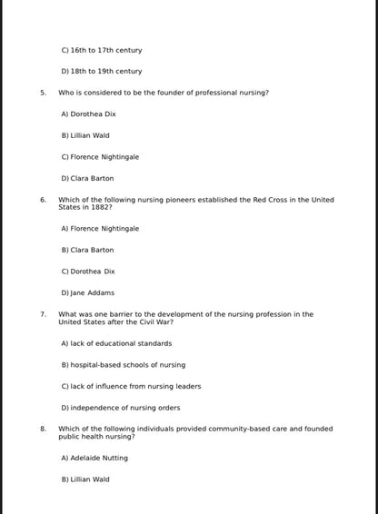 Test Bank for Fundamentals of Nursing 10th Edition by Taylor-StudyWithSyasil