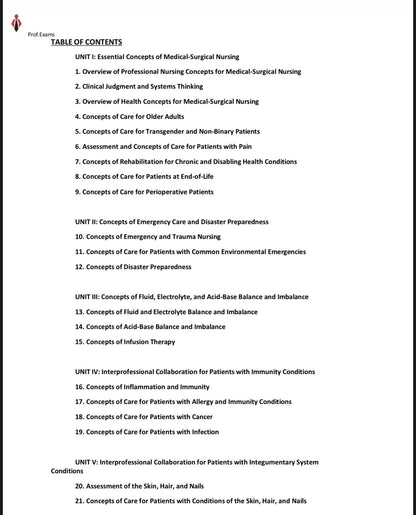 Test bank MEDICAL SURGICAL NURSING:CONCEPTS FOR CLINICAL JUDGEMENT AND COLLABORATIVE CARE 11TH EDITION IGNATAVICIUS-StudyWithSyasil