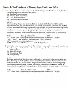 Abrams’ Clinical Drug Therapy Rationales for Nursing Practice 12th Edition by Frandsen Test Bank - StudyWithSyasil