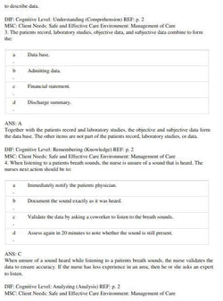 Bates Guide To Physical Examination and History Taking 13th Edition Bickley Test Bank - StudyWithSyasil