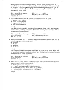 Success in Practical Vocational Nursing 10th Edition Carrol Collier Test Bank - StudyWithSyasil