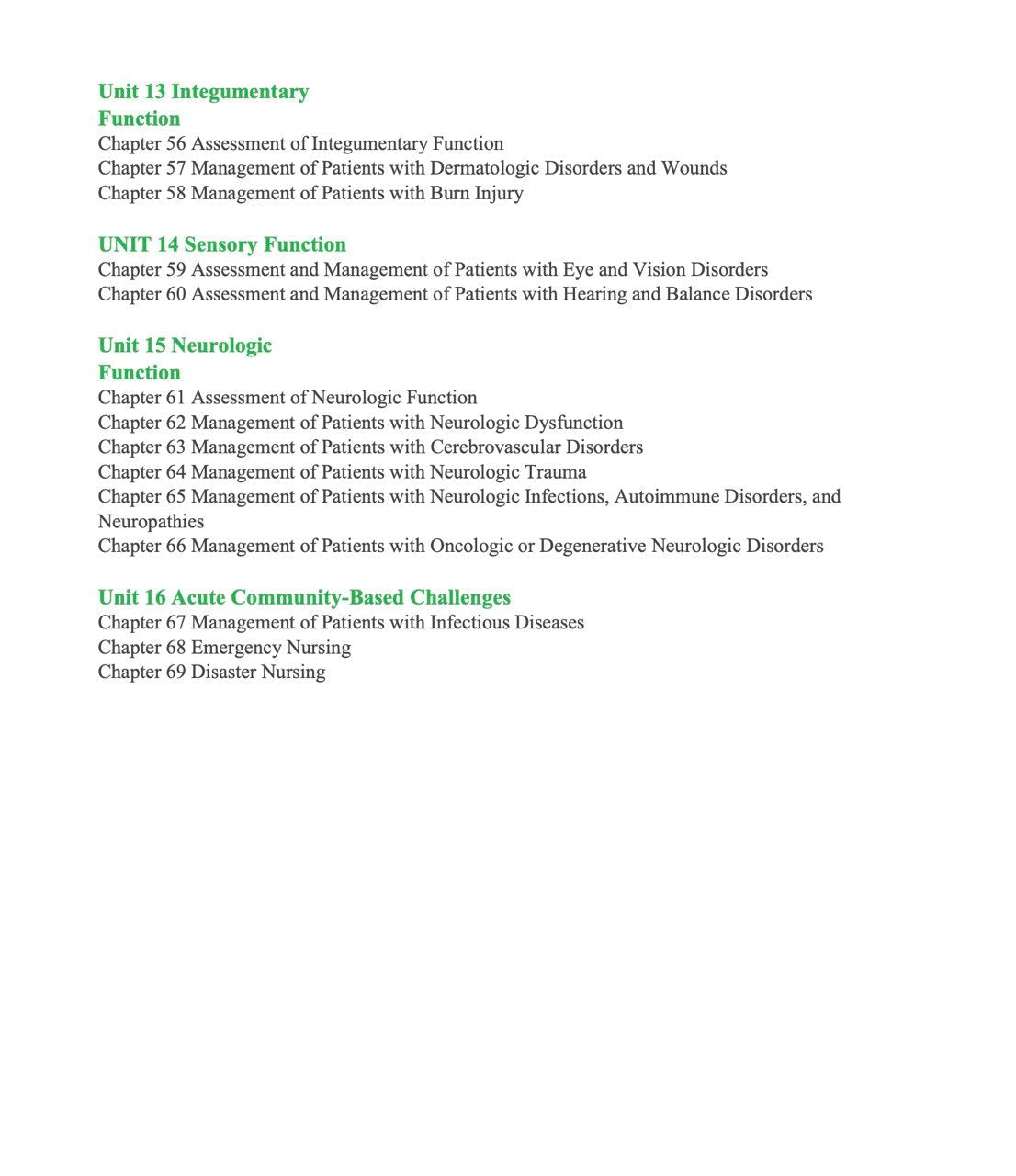Test Bank Brunner & Suddarth's Medical-Surgical Nursing 16th Edition by Hinkle - StudyWithSyasil