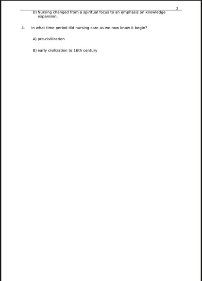 Test Bank Fundamentals of Nursing 10th Edition by Taylor - StudyWithSyasil
