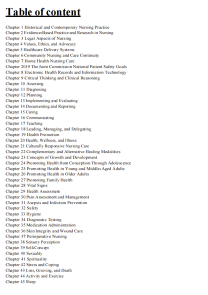 Test Bank Kozier & Erb’s Fundamentals of Nursing 11th Edition - StudyWithSyasil