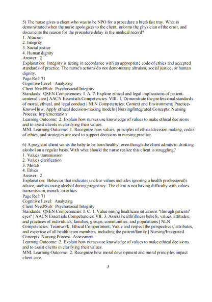 Test Bank Kozier & Erb’s Fundamentals of Nursing 11th Edition - StudyWithSyasil