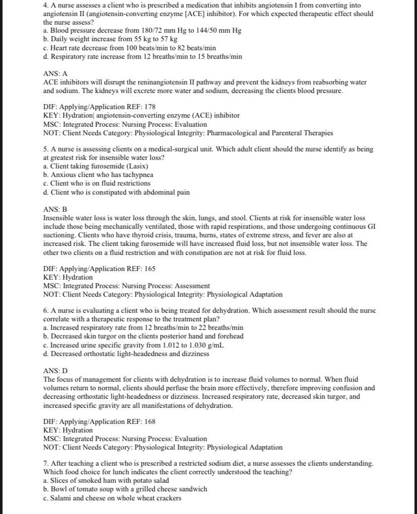 Test Bank Medical-Surgical Nursing: Concepts for Interprofessional Collaborative Care 9th Edition by Donna D. Ignatavicius - StudyWithSyasil