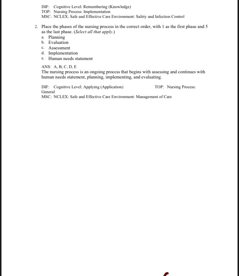 Test Bank Pharmacology and the Nursing Process 9th Edition by Lilley - StudyWithSyasil