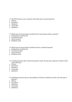 The Evidence-Based Practitioner Applying Research to Meet Client Needs Test Bank - StudyWithSyasil